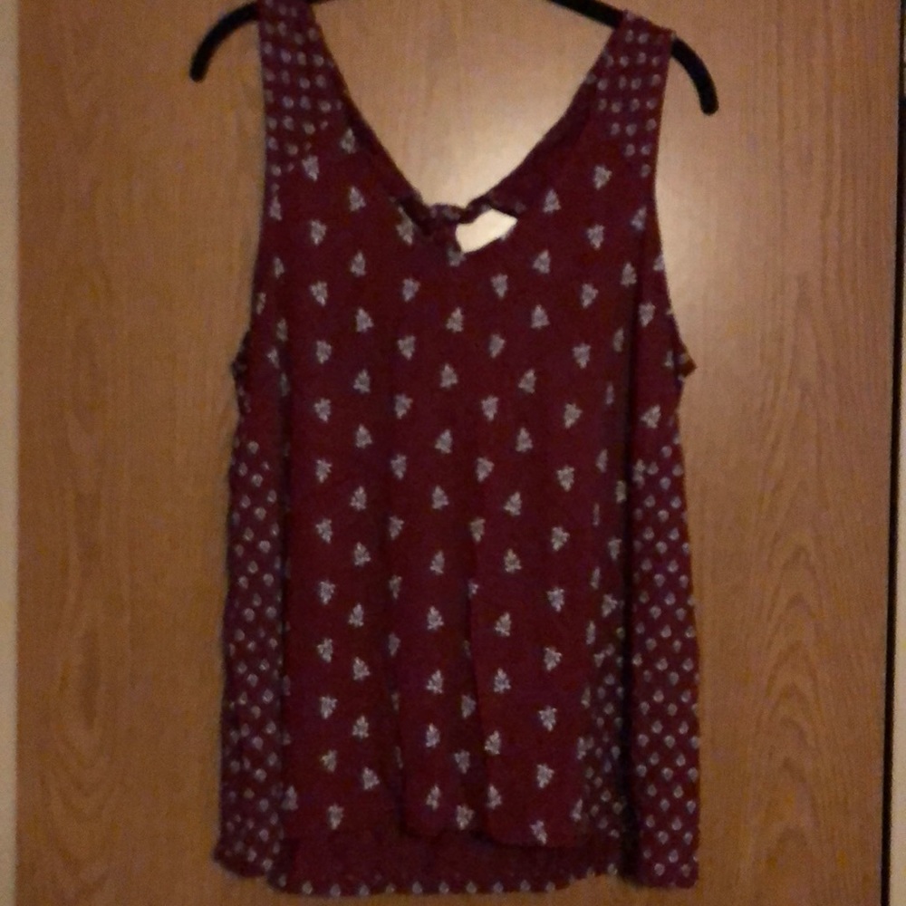 Dressy tank top